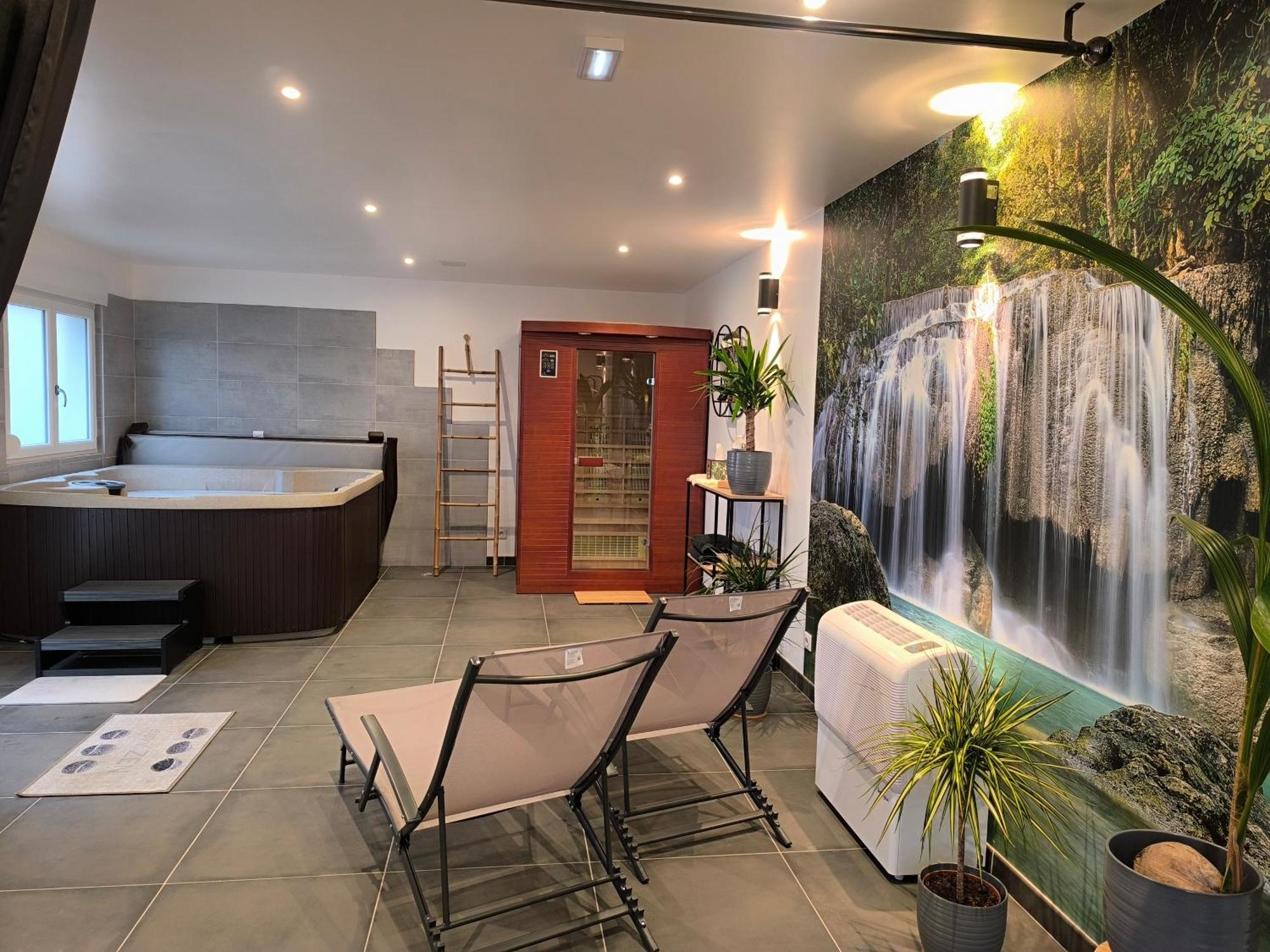 Gite Bonheur Et Charme Spa-Sauna Forfait 2H Inclus Kintzheim Luaran gambar
